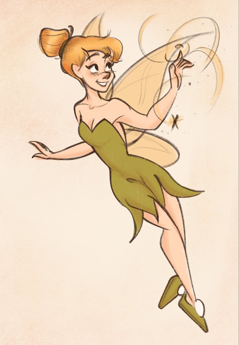 Isscookiess_art's tweet photo. #Tinkerbell #fanartㅤ https://t.co/0jfEajYOK8