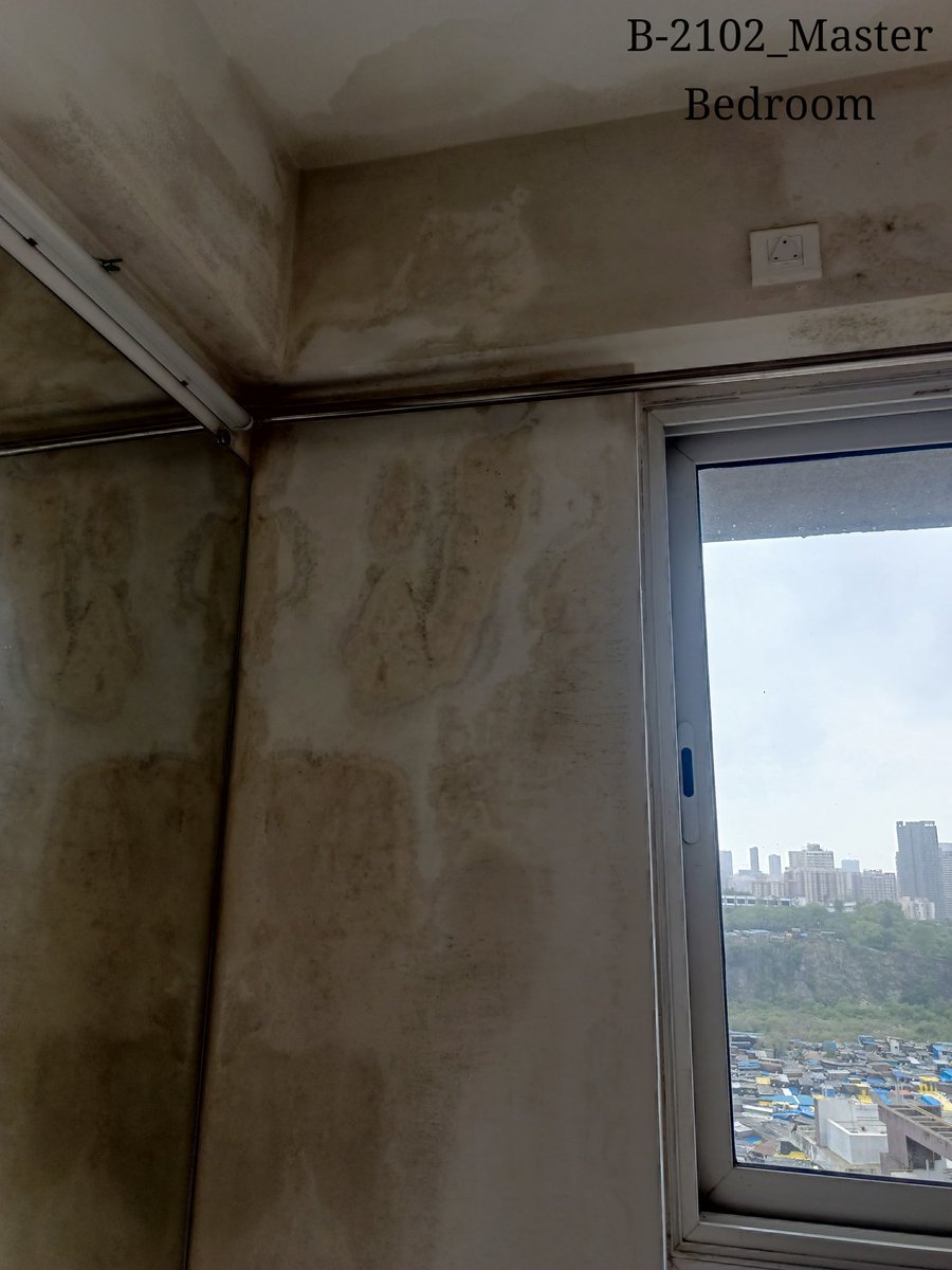 casagarpatel32's tweet photo. @UpadhyayJigna It's worst in my flat Godrej tranquil B-2012 as well . Godrej / Shivam is not addressing the same inspite of representing to them last 2 years. Seepage and leekage is certainly exhibits the construction quality. We have not expected this from Godrej , after paying high for brand. https://t.co/FN6AlYyXos