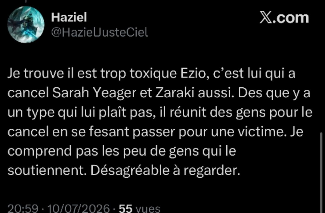 Eziolawliet's tweet photo. TOUT les mecs qui me detestent, c'est des mecs comme ça mdr il voulait me payer pour que je fasse ses rang god je l'ai envoyé chier maintenant il bave 😭😭😭😭😭😭😭🤣🤣🤣🤣🤣.
Que le ciel leurs viennent en aide 🕊️ https://t.co/tN1XIWmZLc