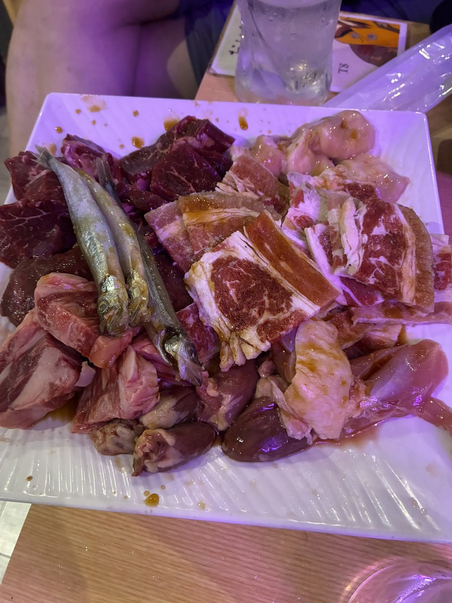tiller0516's tweet photo. チラ庭からの終わりの焼肉 https://t.co/NoKhk2l2RH