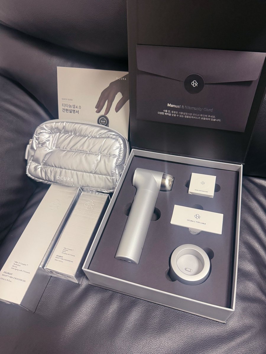 ずっと狙ってたLDM美顔器「OCURA」を購入しました！✨ ①写真より驚く