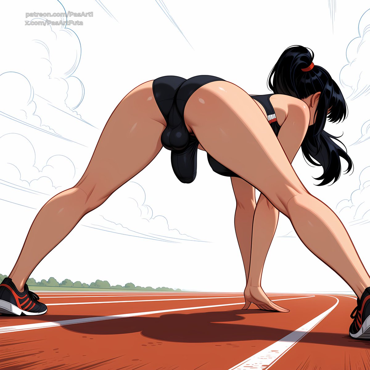 PasArtAI's tweet photo. Stretches
#AIグラビア #AIArtworks #Futa #Futanari https://t.co/cRD55cD8lE