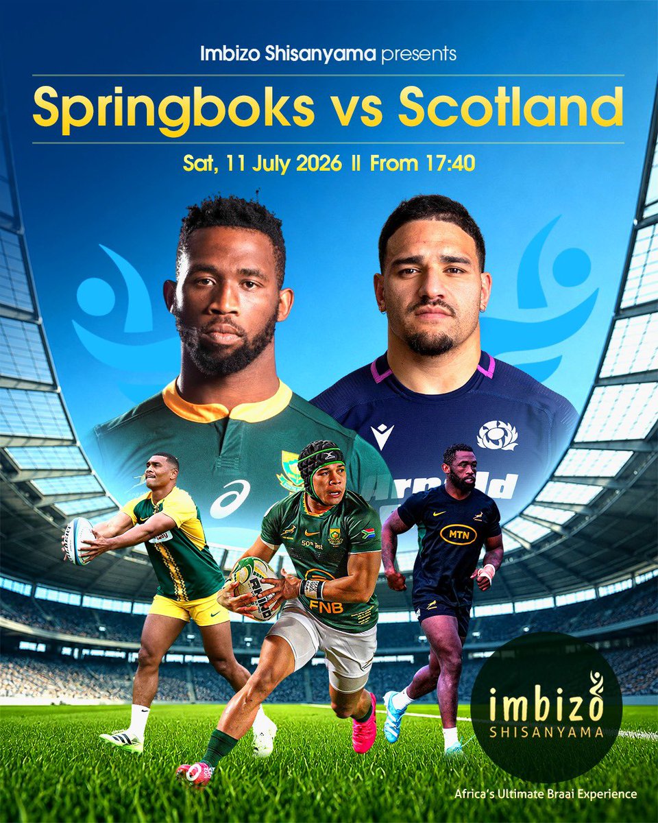 ISatMidrandMall's tweet photo. Saturdays are for catch up with your besties and amagita. And the perfect place to meet up is at your favourite shisanyama in Midrand, come through 📍
#springboks
#rugby
#weekendvibes
___________________
#ImbizoShisanyama
Africa’s Ultimate Braai Experience!® https://t.co/P8X6RqAtcT