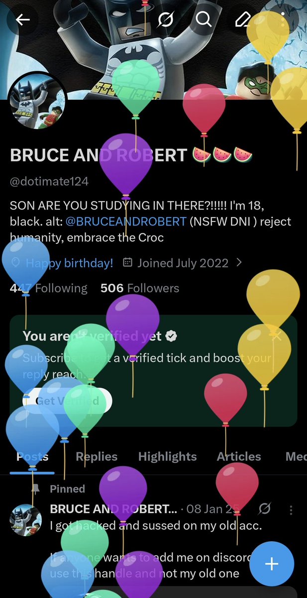 BRUCE AND ROBERT 🍉🍉🍉 tweet media