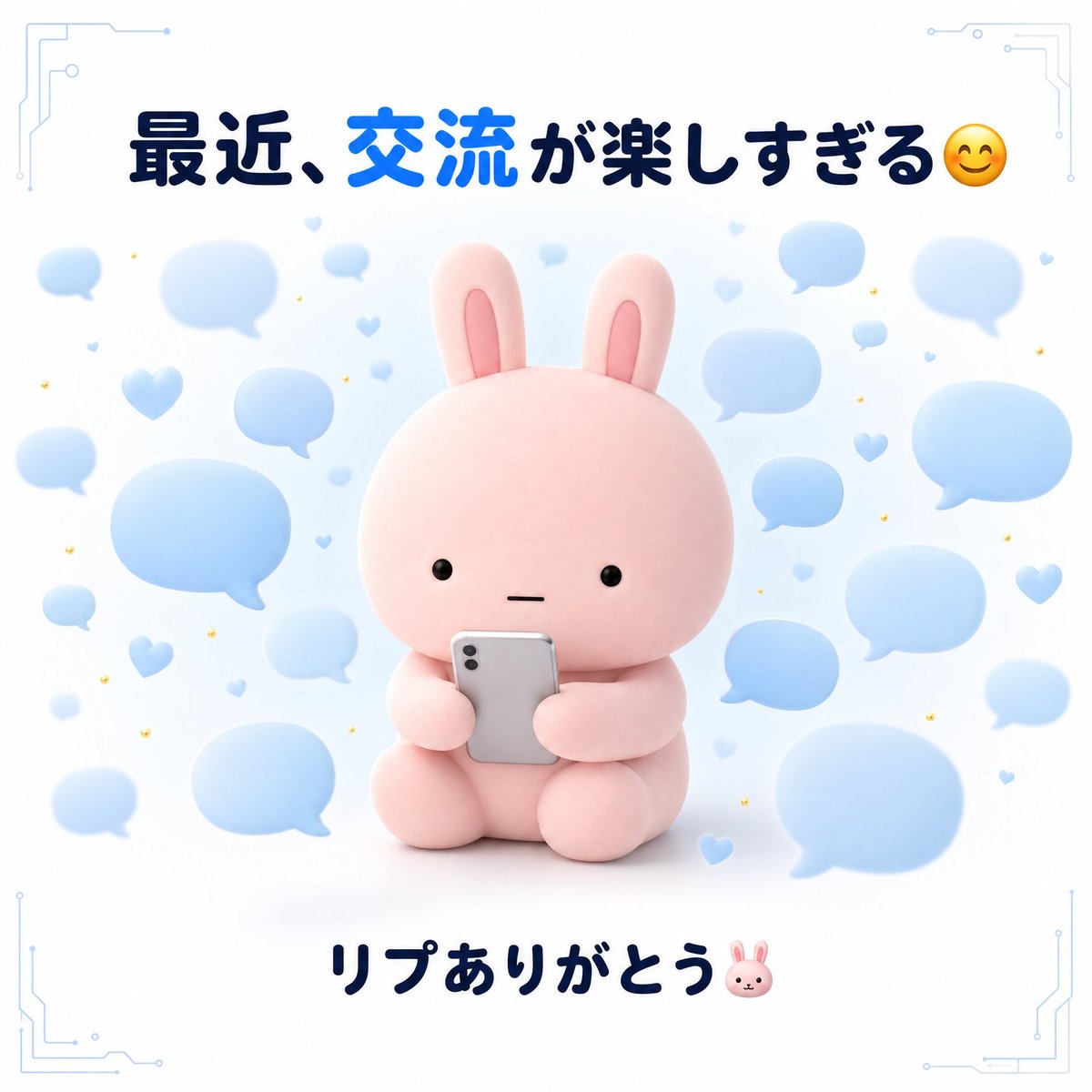 虚無うさぎ | AIで月780万再生 tweet media