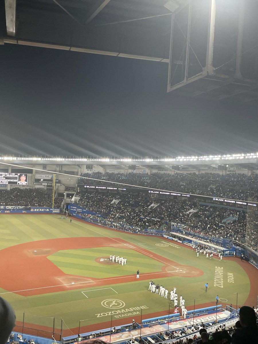 hsisit_osaka's tweet photo. 毎年1回来てるZOZOマリン。
初めて来たときから全勝継続！ https://t.co/JmWkGfcKbb