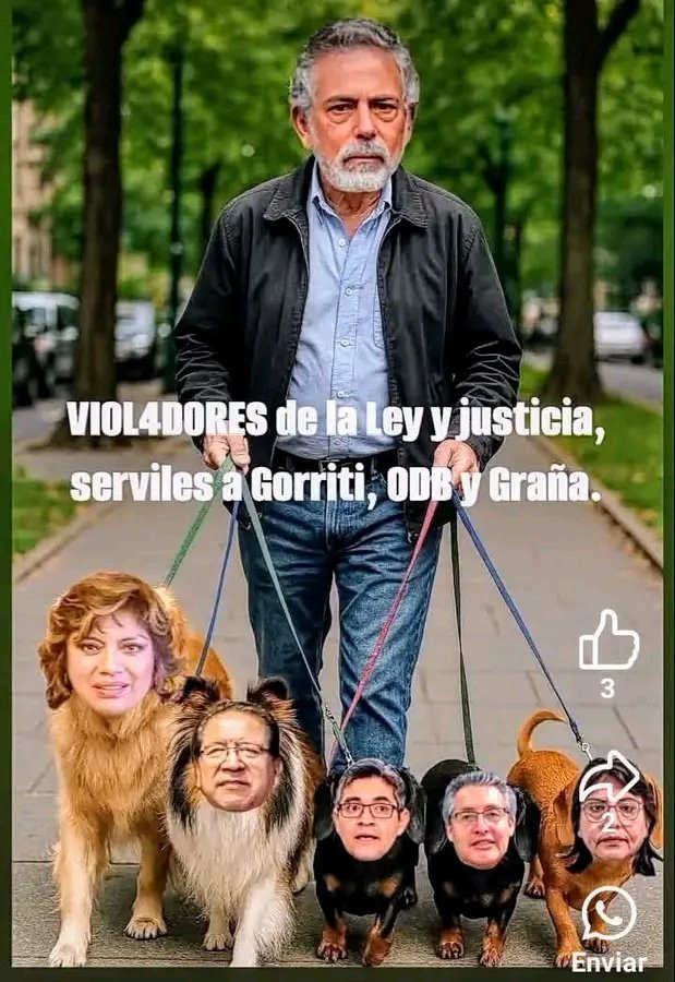 renne29_P's tweet photo. @JOSEBARBARAN3 Gorriti debe ser investigado y debe ir preso !!!!! https://t.co/9IkiVMIMRJ