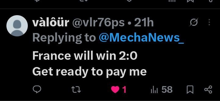 vlr76ps's tweet photo. @MechaNews_ So you all really think they will pay u?
Look at my prediction here https://t.co/eGp44hyyCi