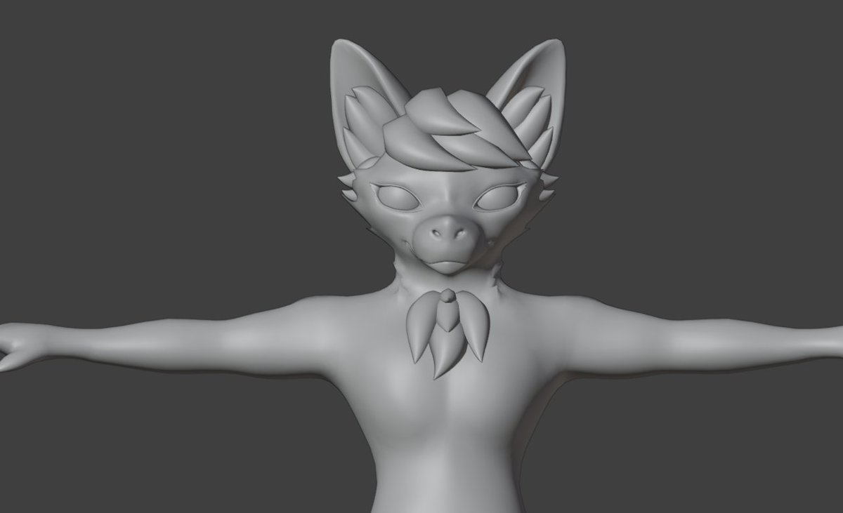 WhiteDevilL9's tweet photo. Now that the UV is finished, it's just the character's frame📷 https://t.co/YG4ZDY4qns