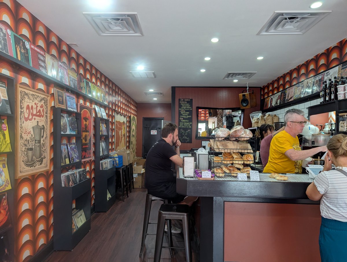 ANCJonah's tweet photo. It is a beautiful morning to grab coffee/tea and some pastries from Wake Me Shake Me at 205 Upshur. Opens at 7:30am all week. #Ward4Takeout https://t.co/3MORNW55mt