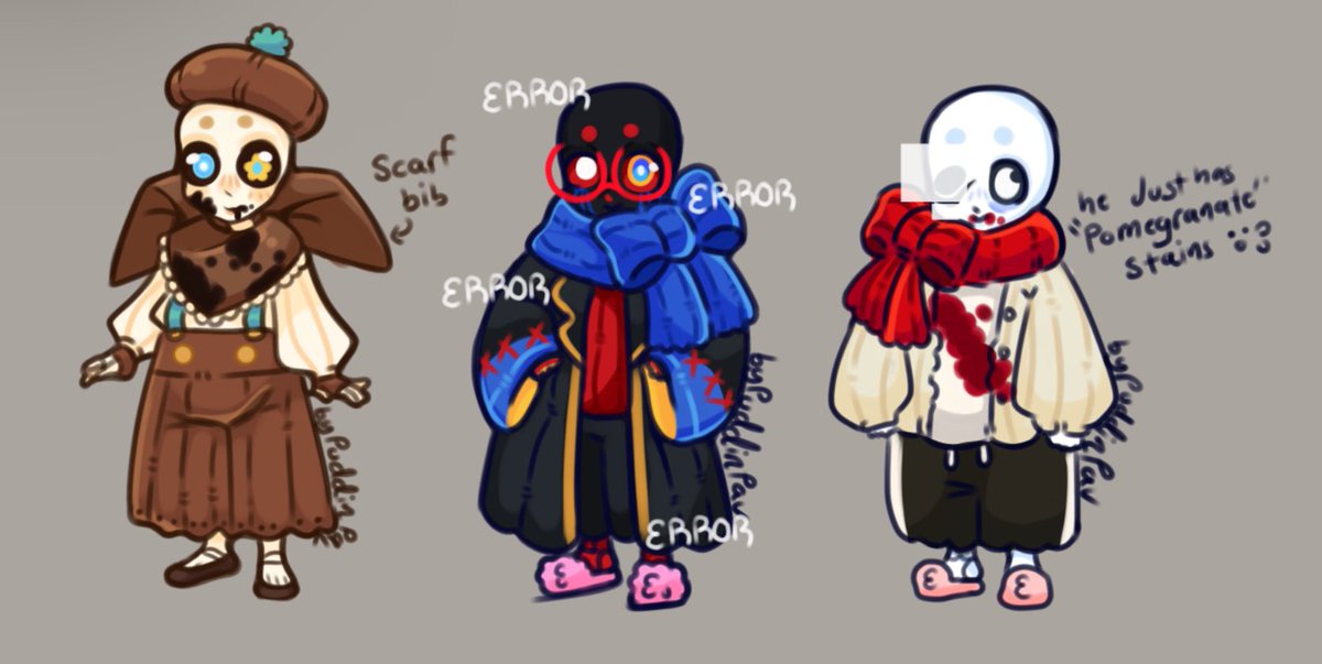 puddinpav's tweet photo. Back with some outfit retouches for that one daycare au
{ #sansau #utmv} https://t.co/ee0LwHxret