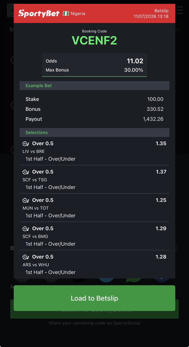 king___joker0's tweet photo. @billionaire_eze 1st half over 0.5 V football 10 0dds 🔥🙂‍↔️ https://t.co/lpvO7Vl7nT