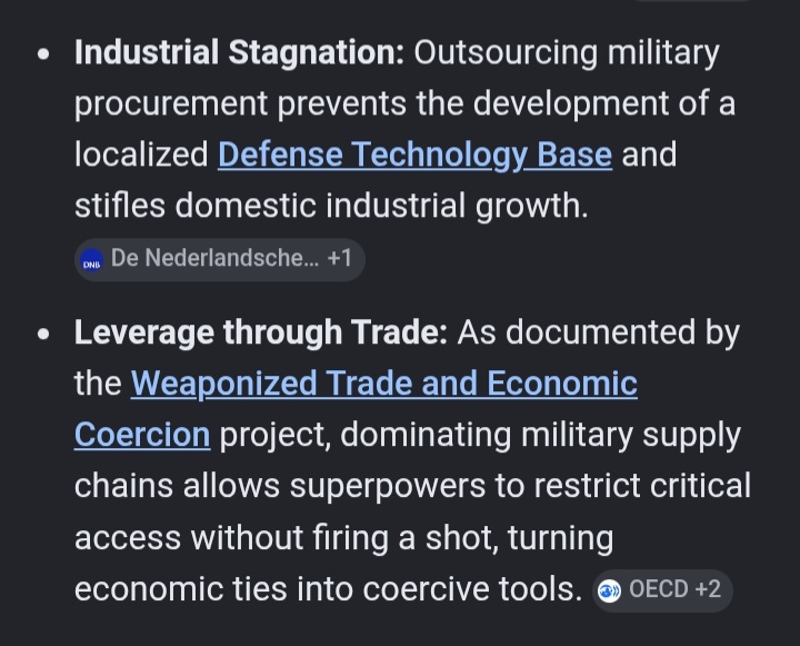 Arifidyan's tweet photo. Economic Statecraft and Weaponised Trade: Where trade, law and politics meet. 99% produk militer Indonesia wajib lokal. Bikin. #space #nuclear #Indonesia https://t.co/p52GbYSxn1
