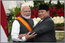BJP4India's tweet photo. PM Modi’s historic six-day tour to Indonesia, Australia and New Zealand has delivered concrete outcomes across defence, maritime security, critical minerals, trade, technology, education & soft power, while advancing the MAHASAGAR 𝐯𝐢𝐬𝐢𝐨𝐧, 𝐀𝐜𝐭 𝐄𝐚𝐬𝐭 𝐏𝐨𝐥𝐢𝐜𝐲 & 𝐈𝐧𝐝𝐢𝐚’�� 𝐫𝐨𝐥𝐞 𝐚𝐬 𝐚 𝐧𝐞𝐭 𝐬𝐞𝐜𝐮𝐫𝐢𝐭𝐲 𝐩𝐫𝐨𝐯𝐢𝐝𝐞𝐫.

This is not just diplomacy but a strategic architecture 𝐟𝐨𝐫 𝐚 𝐬𝐭𝐫𝐨𝐧𝐠𝐞𝐫, 𝐬𝐞𝐥𝐟-𝐫𝐞𝐥𝐢𝐚𝐧𝐭 & 𝐠𝐥𝐨𝐛𝐚𝐥𝐥𝐲 𝐢𝐧𝐟𝐥𝐮𝐞𝐧𝐭𝐢𝐚𝐥 𝐈𝐧𝐝𝐢𝐚.

A thread on the defining achievements of PM Modi’s three-nation tour! 🧵