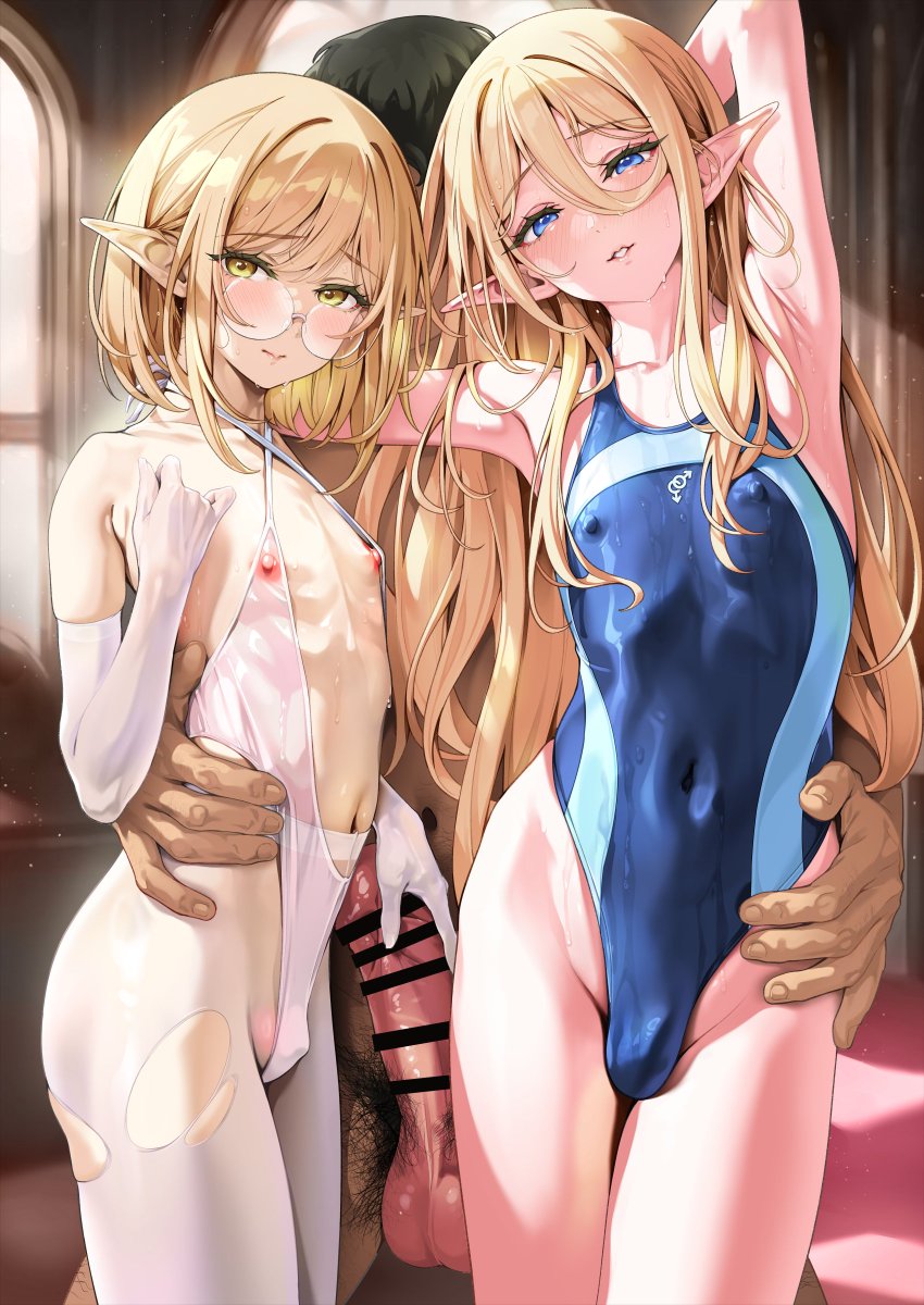 shaffooooo's tweet photo. 夏コミ新刊表紙絵👙💦 https://t.co/EClSGViqrm