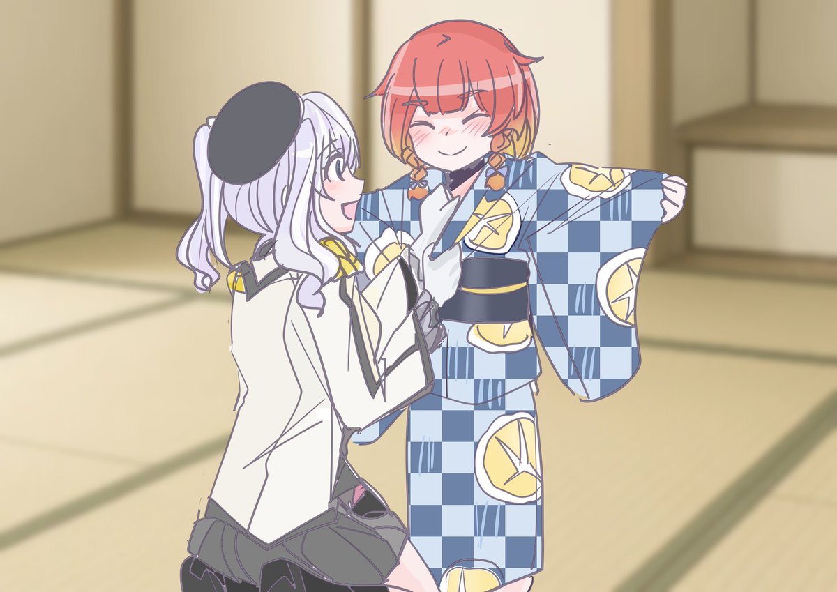 shohosandaisuki's tweet photo. 急に暑くなってちょっと体調崩し気味なので今日はゆるゆるな絵でも描いて安静にしてます・・・。 https://t.co/8I6HAk4z39