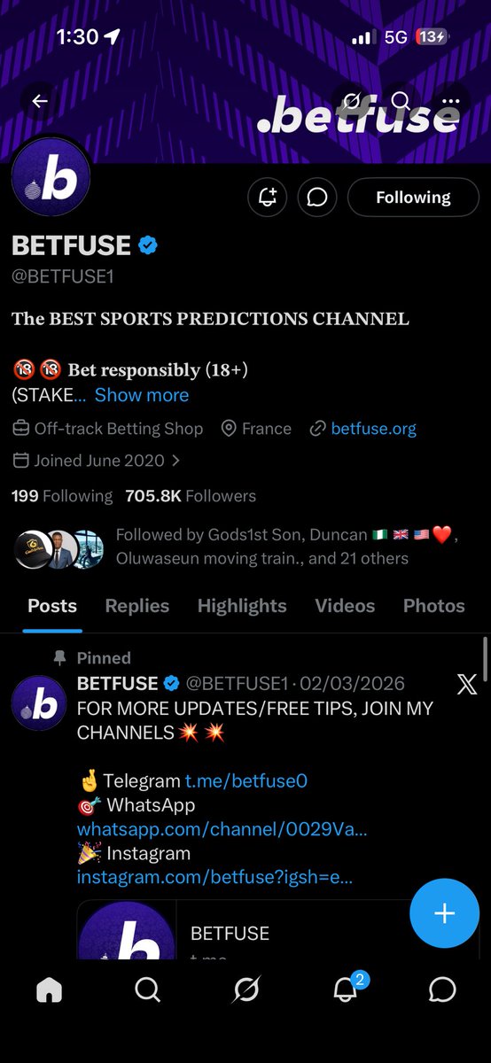 Tricia_Cologne's tweet photo. @39billion @BETFUSE1 1626882153
Access https://t.co/0c2jmx0DYL