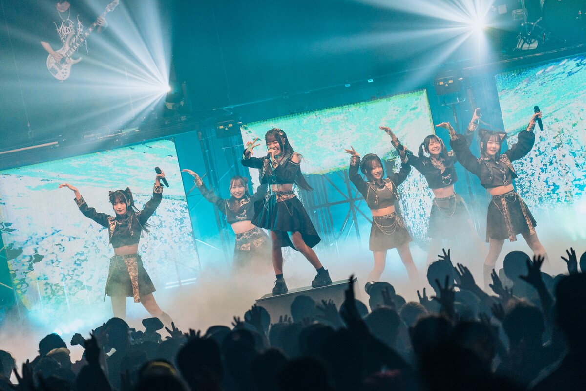 natalie_mu's tweet photo. ◤ライブレポート（写真88枚）◢
INUWASI、LINE CUBE SHIBUYAで
過去最大規模の挑戦

ホール空間を掌握した圧倒的な熱量
https://t.co/FR6ubcqyHP

#INUWASI https://t.co/cNXvRu2Phc
