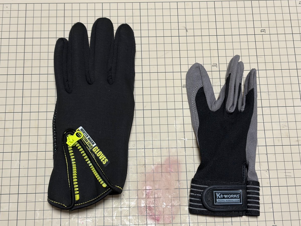 fish_quint's tweet photo. 本日の朕

部屋を掃除したけど手袋が異なる種類片方ずつ左右しか出てこなかった https://t.co/TvFbuVttIk