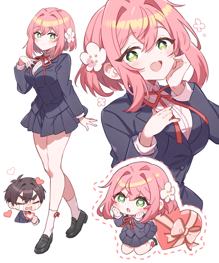 NKNlak's tweet photo. 羽香里🌸100カノ3期きて嬉しい～！
#100カノファンアート https://t.co/9z3fxSmSt0
