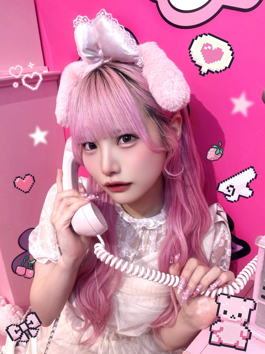 NANIMONO_ron's tweet photo. 君のハート目がけ 直電話！☎💌 https://t.co/xgbRIMdOal