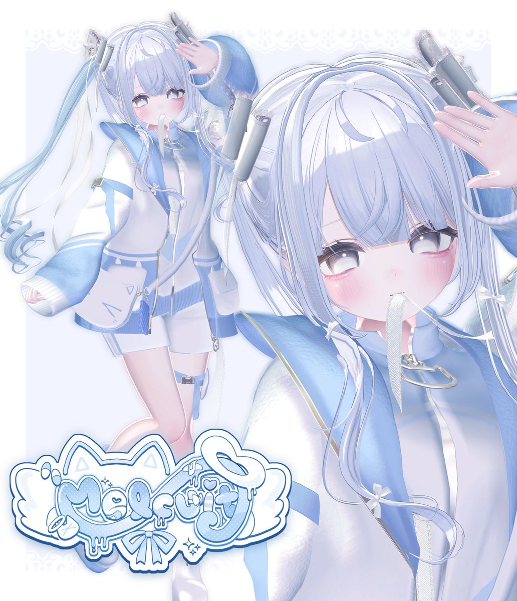 melcuit's tweet photo. ・・ ┈┈┈┈┈┈┈┈┈┈┈┈ ・・

🤍VRChat用衣装　新規テスター＆モデル募集🤍

Melcuitから発売予定の「SubCat♡Seraph」テスター＆モデルにご協力いただける方を募集してます!

【募集アバター】
・エク
・ミルフィ
・マヌカ
・シフォン - ショコラ - プラム

【応募条件】
・unity撮影が可能である
・Discordで連絡が取れる
・撮影いただいた写真を宣伝に使用しても問題ない
・提出期限を守れる
・その他ALT

ご興味がある方は dm or ポストにいいねをよろしくお願い致します !♡

・・ ┈┈┈┈┈┈┈┈┈┈┈┈ ・・
#vrchat  #VRChat