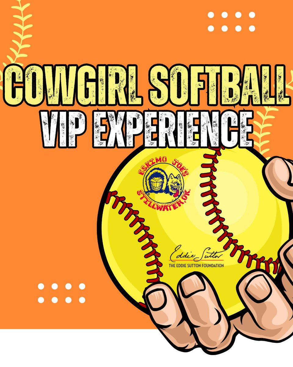 EddieSuttonFdn's tweet photo. What’s included:
-VIP access for you and 3 guests to a home game* (date to be agreed upon)
-Pre-game field access for an exclusive look
-Premium seating in The Social with high-energy fans
-Game-day traditions and cheering on the Cowgirls!

Bid now: https://t.co/gSf9D5P0rr https://t.co/DfnhoR91MR