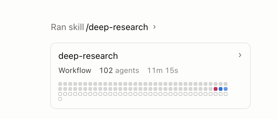 emilmeggle's tweet photo. Claude Code /deep-research always feel like an overkill https://t.co/mGDzSLc79J