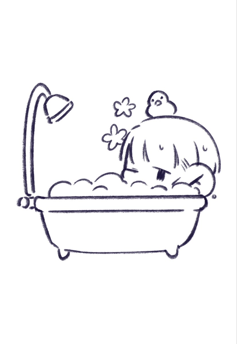 graphixpassion's tweet photo. It has been a busy few days. Anyway, Nanami in the tub 

#jjk https://t.co/BJqALQHwbT