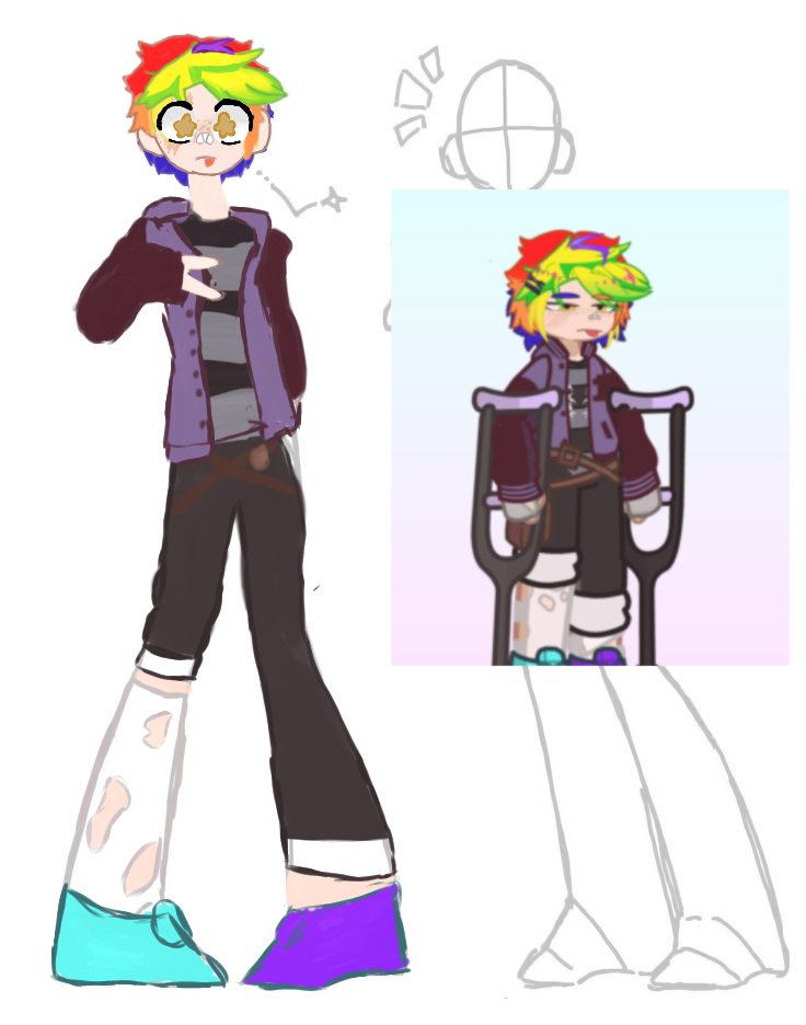 Fern_Ryomen's tweet photo. @Twinkle_Tail_uw First time actually drawing him https://t.co/GbUWRaiczs