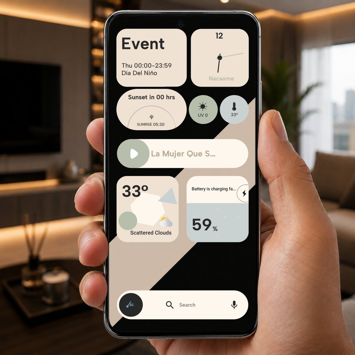 GeovannyBarah12's tweet photo. ✨ See how these Color Widgets 17 widgets look live! Soft colors, useful info, and an elegant design that matches any wallpaper.

Download the full pack: https://t.co/OppZ1XRG4L 

#KWGT #Widgets #AndroidThemes #MinimalWidget #Customization #Wallpaper #theme #homescreen #mockupdesign
