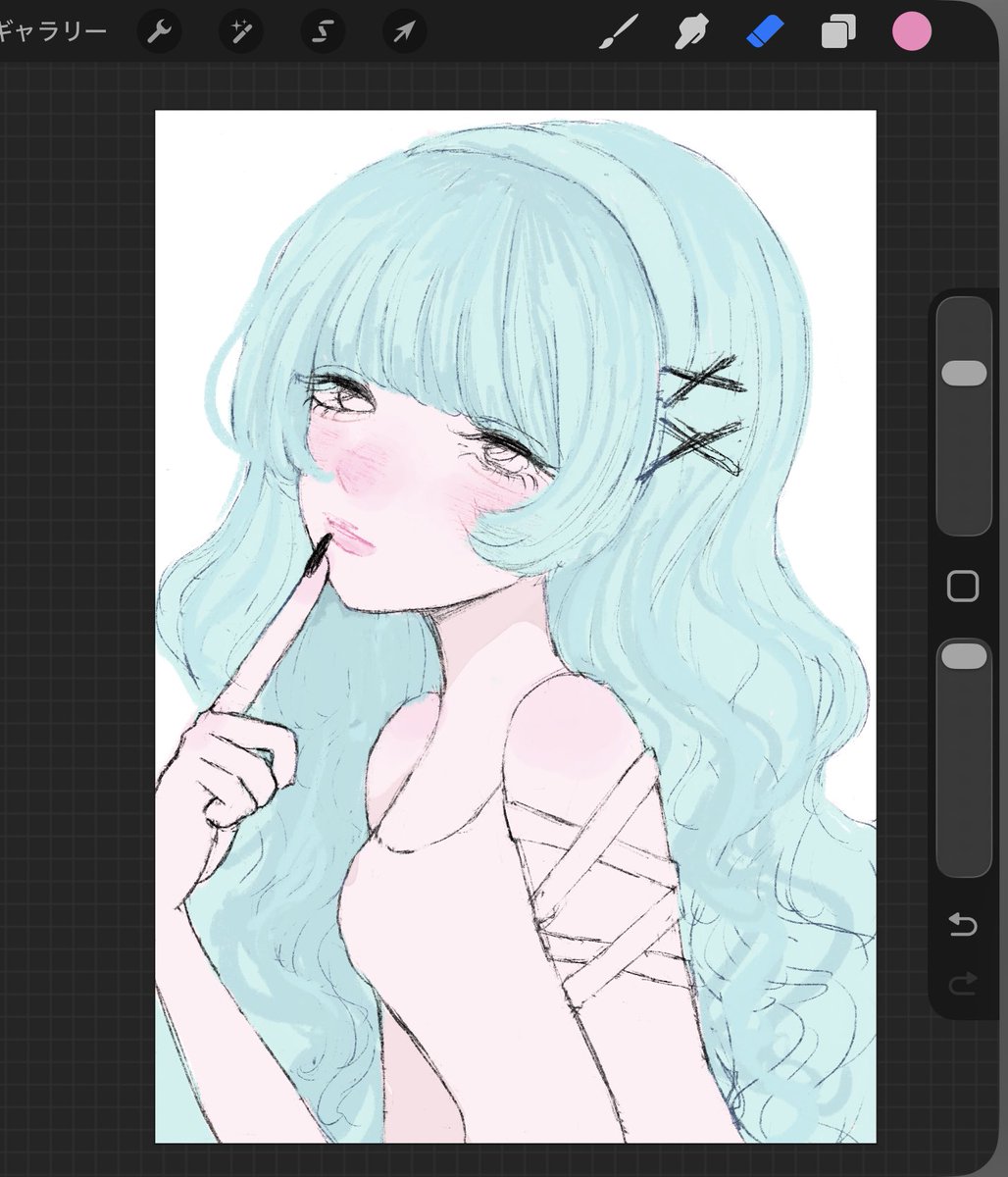 pom__am5's tweet photo. wip.. #イラスト https://t.co/ve09DBq992