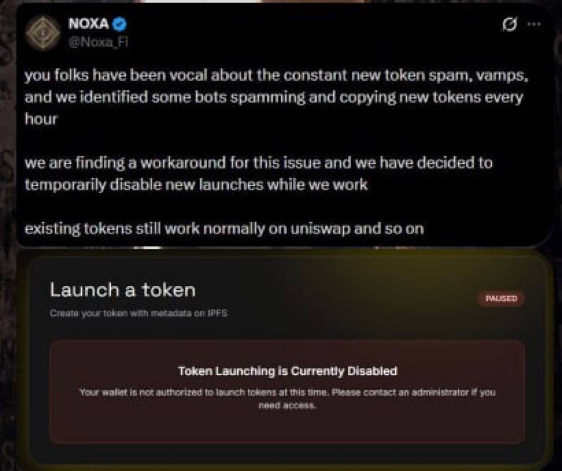 cryptolyxe's tweet photo. Robinhood launchpad Noxa has shipped an update to stop vamps within 3 days of being live…

nature is healing https://t.co/bjUEao4iZO