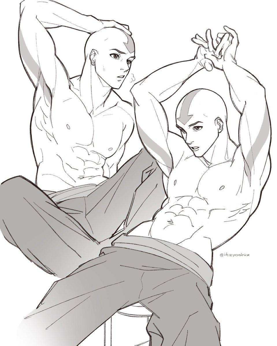 itzyoshix's tweet photo. my dumbass forgot how chests work omg i was js so happy to look a mess
anyway ignore that stupid shit from before!
#aang #wip https://t.co/MAOWCn20iB