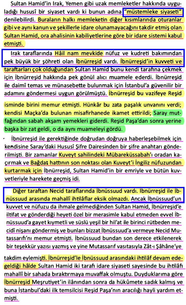 Sendai_Road's tweet photo. Sultan Hamid Irak ve Yemen gibi uzak memleketlere uyguladığı özel bir siyaseti vardı ki bunun adına  "müstemleke siyaseti" denebilirdi...🔽🔽🔽
(Tahsin Paşa, Abdülhamit ve Yıldız Hatıraları) https://t.co/ZHGIBJpwgG
