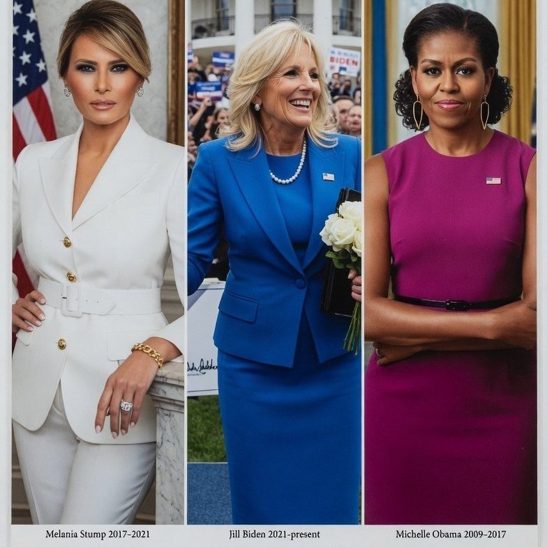 EarthySoulX's tweet photo. 🇺🇸 Who's your favorite First Lady of the United States?

🅰️ Melania Trump
🅱️ Jill Biden
🅲 Michelle Obama

Cast your vote with A, B, or C below! 👇🇺🇸 https://t.co/jCjI8rSP9T