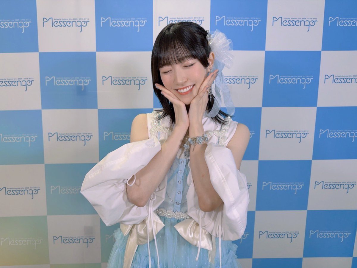 _maeshima_ami's tweet photo. #アニサマ あみたこと、前島亜美でした️🩵

アニサマ初参戦、とっても楽しかったです！
もっと歌いたかった！もっと愉快なトークをしたかった！(笑)また来年出逢えますよう精進します٩( 'ω' )و🔥

9/19に、ワンマンライブがあります❤️‍🔥
おいでませ、どうぞお気軽に♡ https://t.co/ISlJMnmzZL