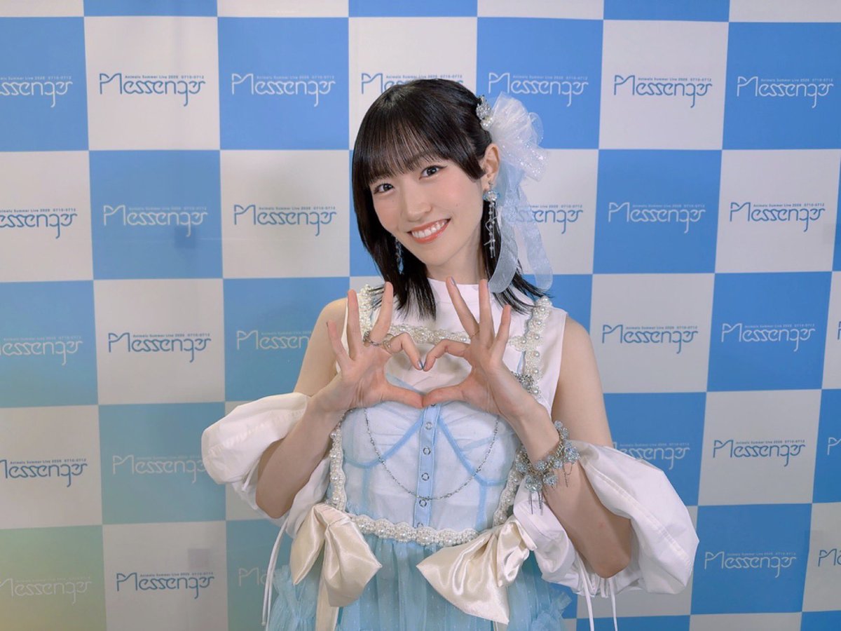 _maeshima_ami's tweet photo. #アニサマ あみたこと、前島亜美でした️🩵

アニサマ初参戦、とっても楽しかったです！
もっと歌いたかった！もっと愉快なトークをしたかった！(笑)また来年出逢えますよう精進します٩( 'ω' )و🔥

9/19に、ワンマンライブがあります❤️‍🔥
おいでませ、どうぞお気軽に♡ https://t.co/ISlJMnmzZL