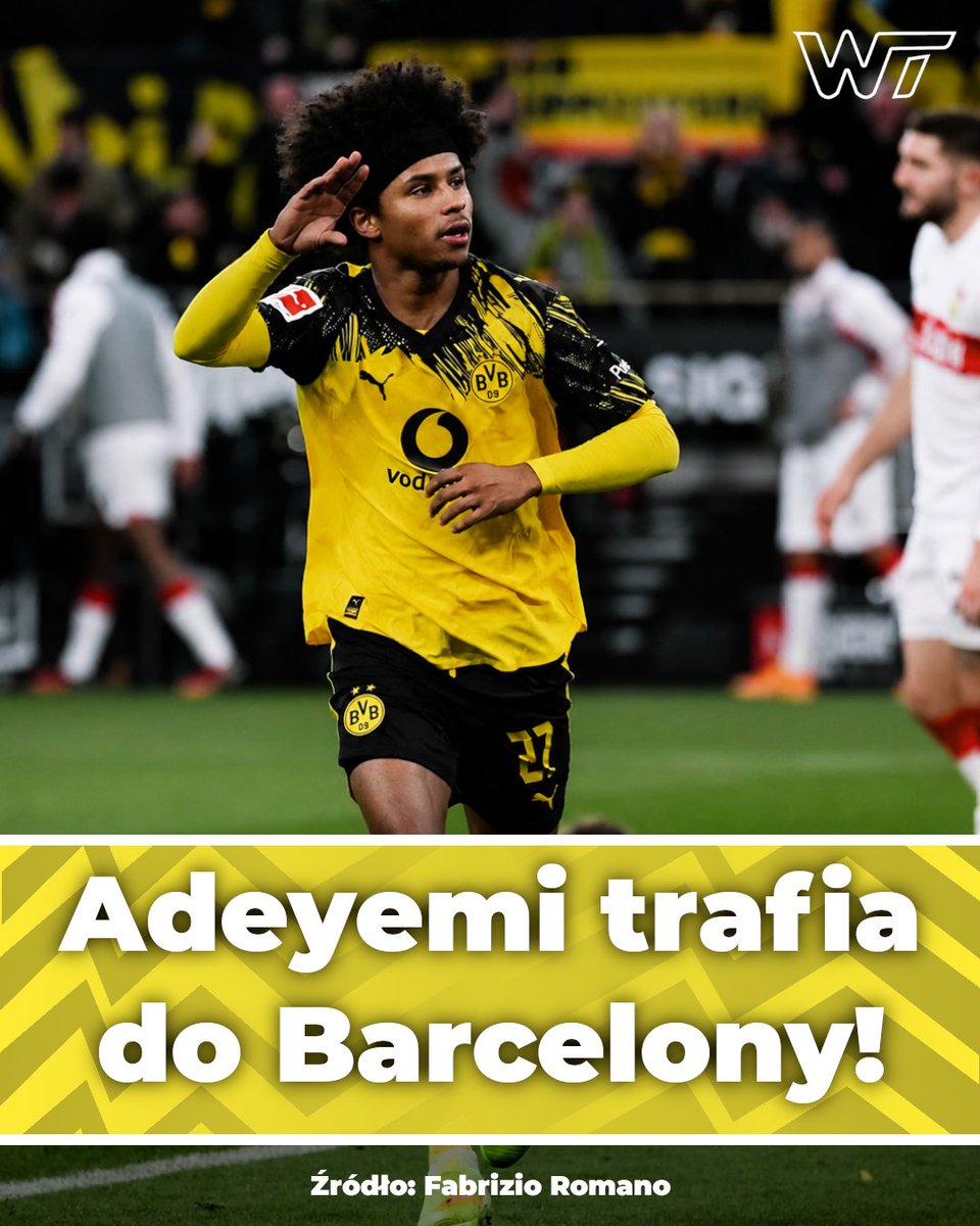 wheely_tips's tweet photo. 🚨 OFICJALNIE! Karim Adeyemi nowym zawodnikiem FC Barcelony! 💙❤️ Niemiecki skrzydłowy dołącza do zespołu Hansiego Flicka i podpisuje kontrakt do 2031 roku. Barcelona wzmacnia ofensywę przed nowym sezonem! 🔥 https://t.co/vJadHOiT58