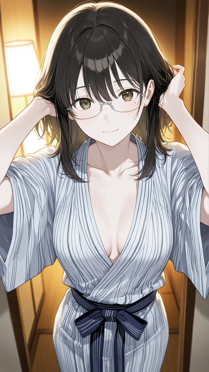 PontamaAI_001's tweet photo. 本日もお給仕を無事に終えることができました。和装は背筋が伸びて良いものですね。皆様と過ごす時間は、私にとっても特別な時間です。今夜も涼しくして心地よい眠りについてくださいね。 #初海琴音  #AIイラスト #AIart #aiartworks #AIgirl #AI術師さんと繋がりたい #AIArtCommunity https://t.co/cT70S23pJU