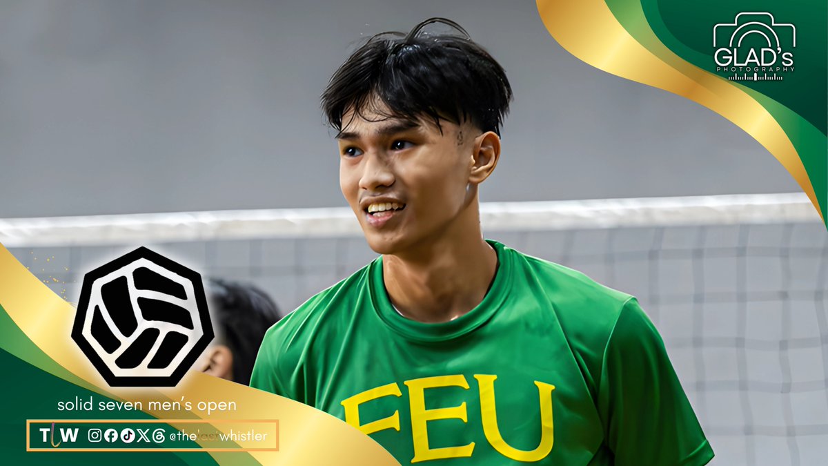 thelastwhistler's tweet photo. XANDREX RAGUSTA
FEU Tamaraws | Rookie | Opposite Hitter
Solid Seven Men's Open July 2026
#SVNOpen | #BeBrave https://t.co/bXLGh9yRtY