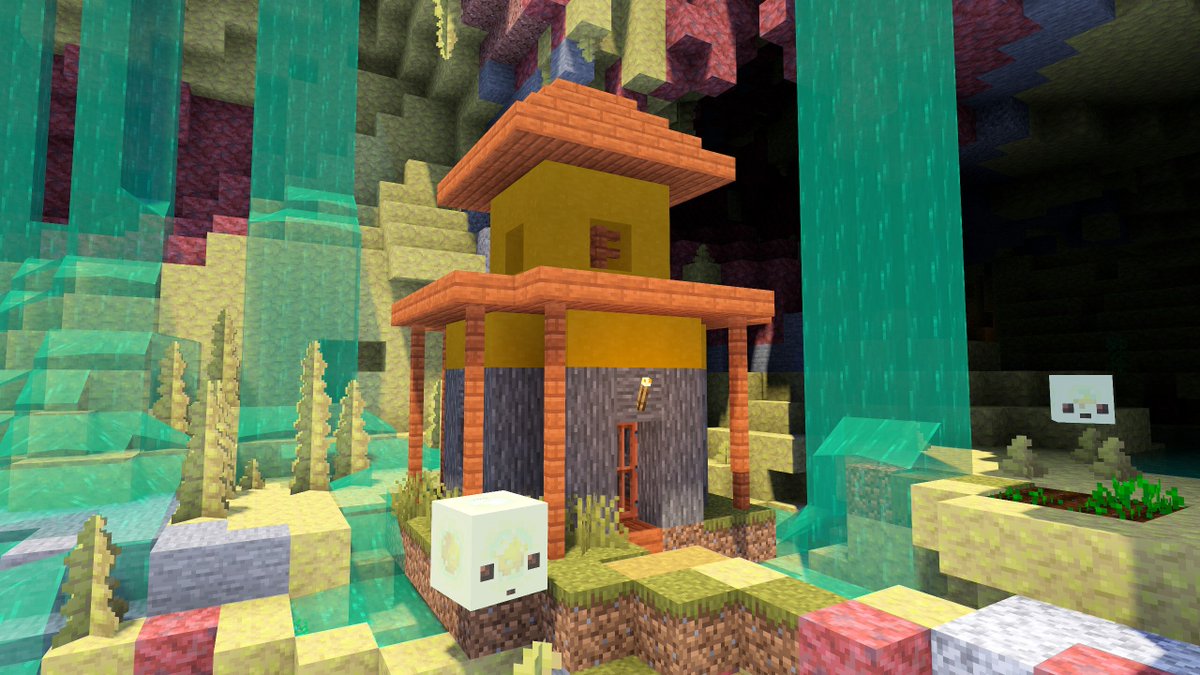 akirby80's tweet photo. I found 25 new Minecraft village seeds for the 26.2 Chaos Cubed update! On YouTube now! 😎🏠 #Minecraft https://t.co/hyZJYE6WlY