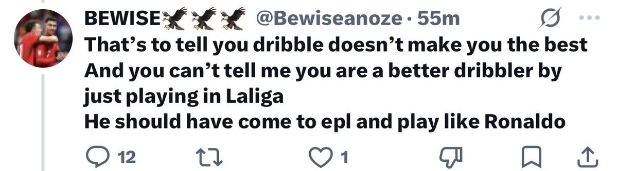 4ktnussie's tweet photo. @Bewiseanoze @maskilo64 @ikechukwuekwe Then emphasize on C. RONALDO and leave MBAPPE out of it 😂. https://t.co/FsEBMT6a6e