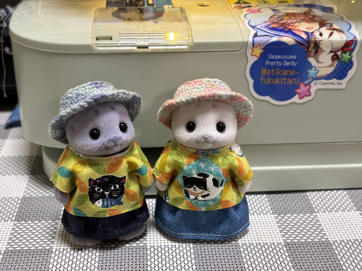 monaka2012's tweet photo. うなれ！マチカネフクキタル号（ミシン）！
夏休みのお洋服を製造🌻 https://t.co/C6dVqChjbg