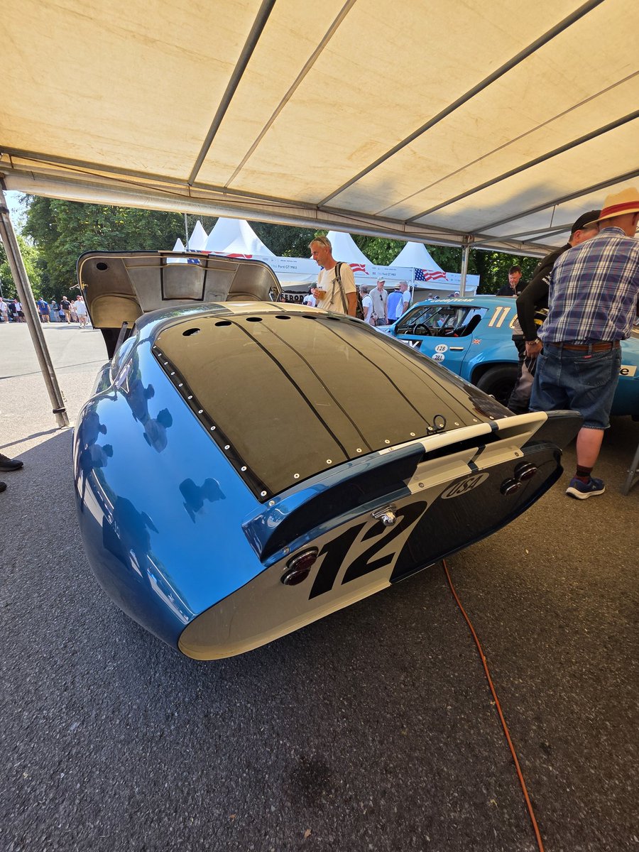 Nigel__yesitsme's tweet photo. Another classic, the Shelby Daytona. 😎👌 #FOSGoodwood https://t.co/NPjNgBh6u1