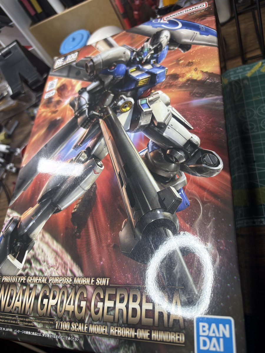 7_cbo's tweet photo. 信じて待って購入できたGP04ガーベラ着弾しました。

片田舎じゃ買えないから、プレバン信じるしかなかった。

これから作っていきます。

#ガンプラ
#プレバン https://t.co/wYikyPX4rf