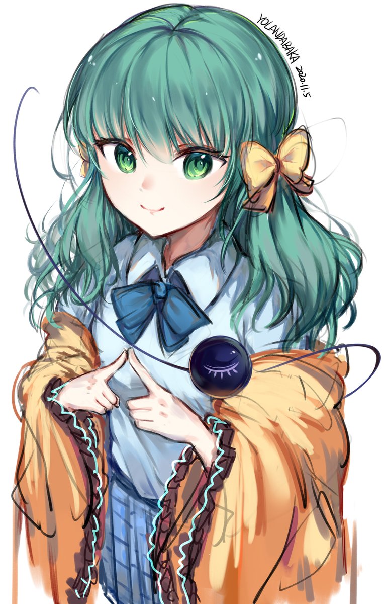 Yolandabaka's tweet photo. 👉👈（2020）
#東方Project #古明地こいし https://t.co/q9bOJCd7mJ