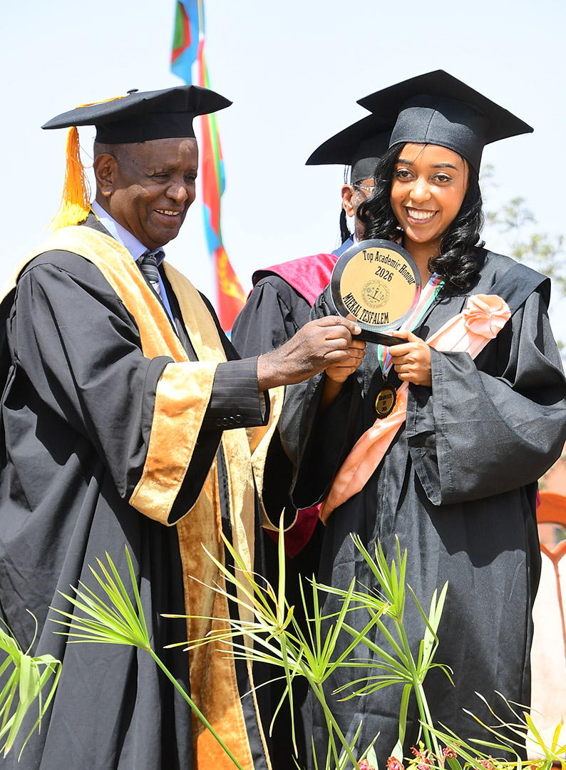 hawelti's tweet photo. Mai Nefhi College of Science has conferred BSc. Degrees to 300 Graduates - 49% of whom are female - in its 19th Commencement today.

First Degree courses include; Biology, Chemistry, Earth Sciences, Mathematics, Physics, and Statistics. https://t.co/Iw9kxrbcP6