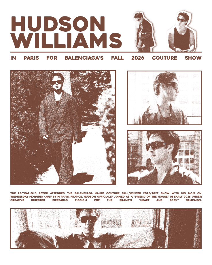 sweetdreamslvr's tweet photo. hudson williams attending pfw 2026 <3 https://t.co/vwP5nKTFtv
