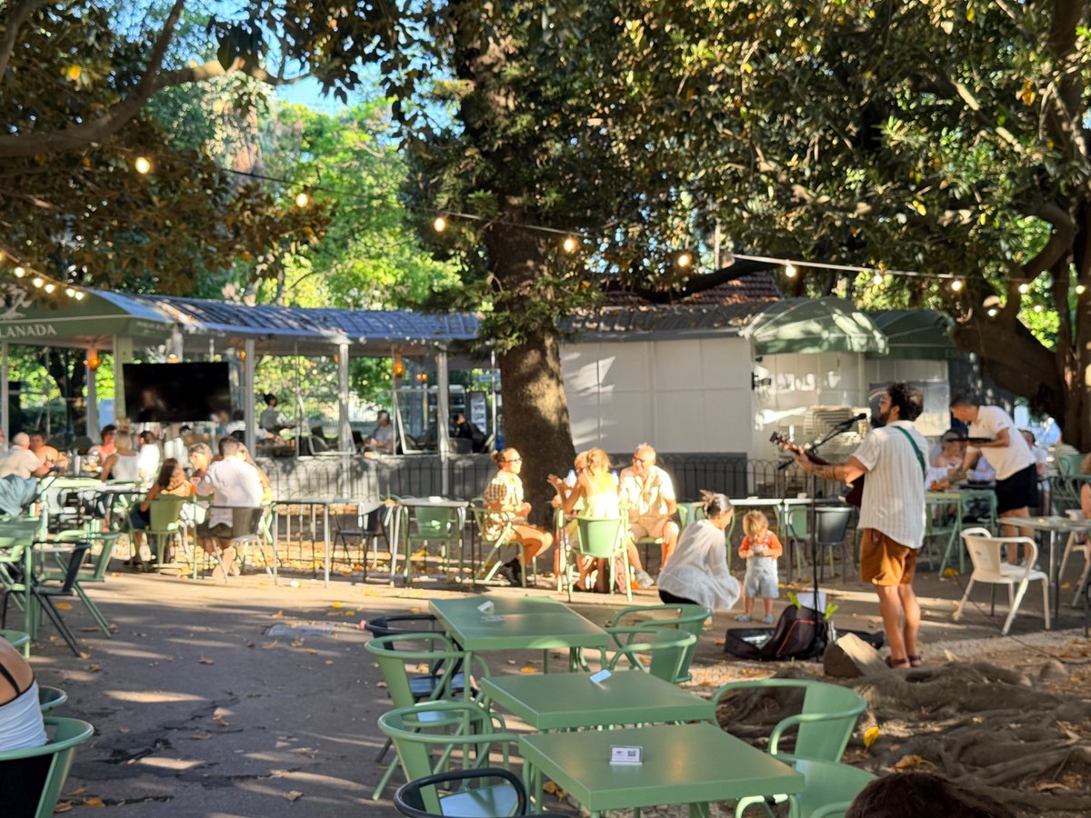 frank_smith1111's tweet photo. Europe figured out concessions decades ago. Every park has a kiosk: espresso, pastry, maybe a spritz or a beer at 6pm. Small operator pays rent, city gets revenue, park gets foot traffic and eyes on the grass. Everyone wins.

SF has 230+ parks and almost none of this. Dolores Park froze a Blue Bottle cart permit over community outreach complaints. Coit Tower took years of hand-wringing over a removable food kiosk (unsurprisingly: Peskin territory). Meanwhile we wonder why maintenance budgets are tight and parks feel empty at 7am.

Give me a coffee kiosk in every major park. Let the concession help pay for upkeep. Let foot traffic take care of public safety. Create a third space — a square where people can meet instead of shouting at each other on social media. I’ll die on this hill.

Photos from Lisbon, Portugal 🇵🇹
